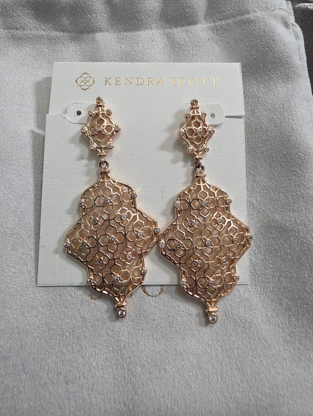Kendra Scott Rose Gold Renee Earrings